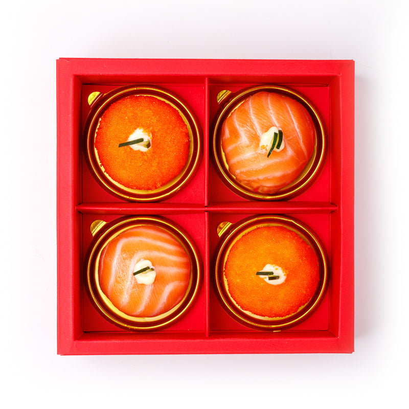 เซ็ตไหว้ส้มมงคล รุ่งเรืองมั่งคั่งเปี่ยมวาสนา Wealth and Harmony Orange Sushi Set