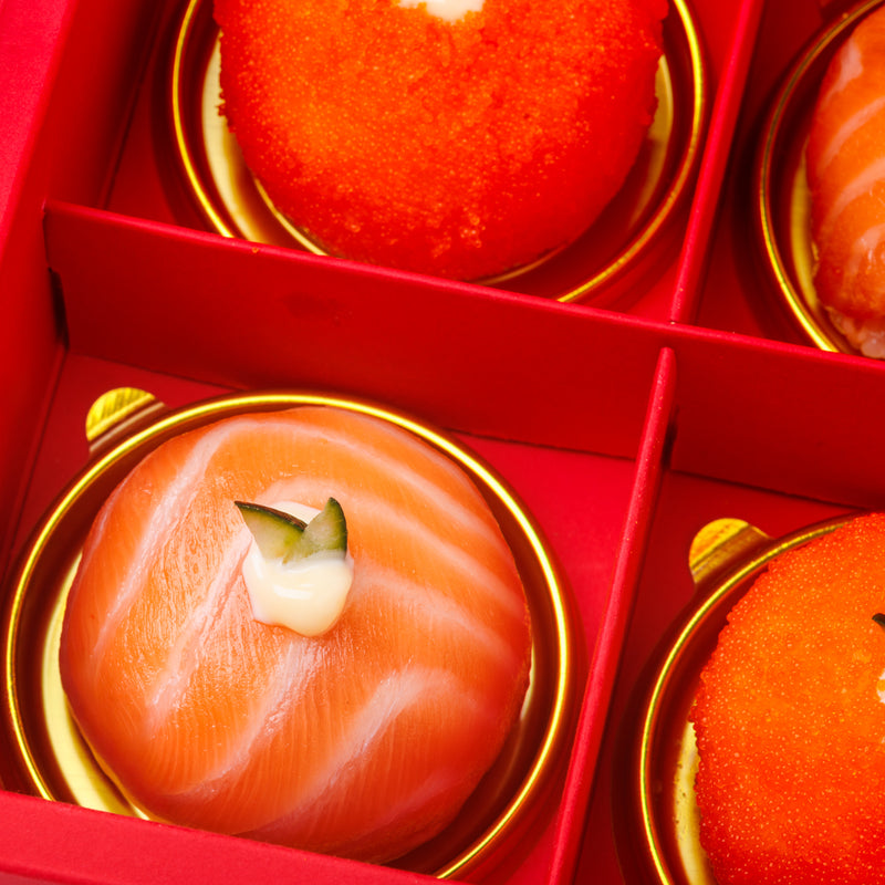 เซ็ตไหว้ส้มมงคล รุ่งเรืองมั่งคั่งเปี่ยมวาสนา Wealth and Harmony Orange Sushi Set